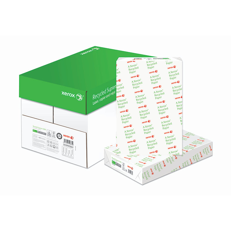 Xerox recycledsupreme100% Xerox Kopierpapier – A3, 80 g/m², weiss – FSC – 50000 Blatt