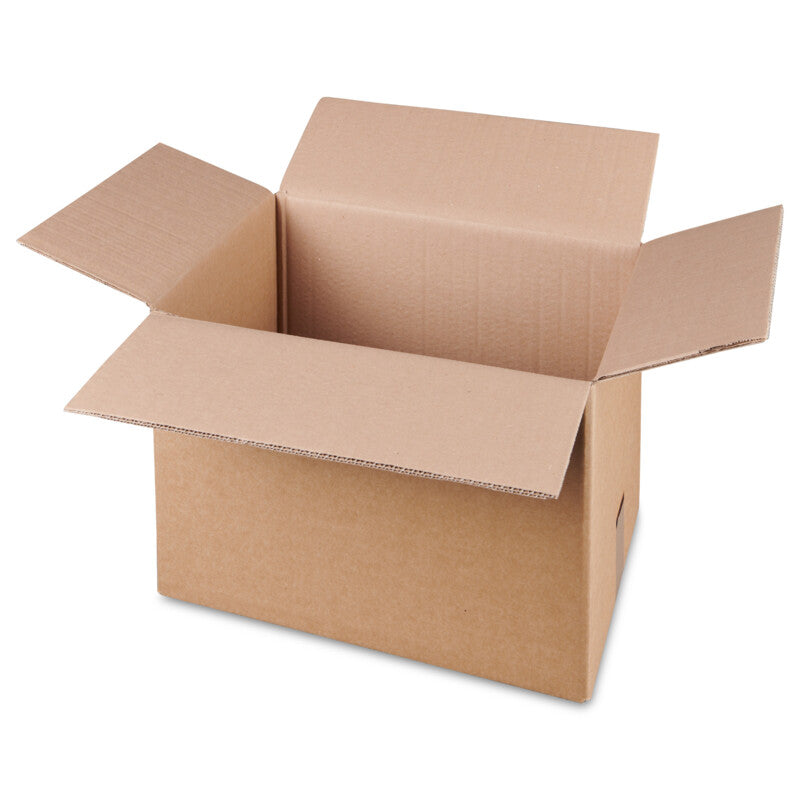 Wellkarton-faltboxe Faltbox, Braun – 500 × 250 × 330 mm – 10 Stk.