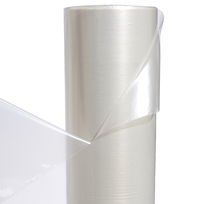 Folien-deckblatt Luftpolsterfolie – 1200 mm × 400 m – 25 µm, perforiert – schwarz – 1 Rolle