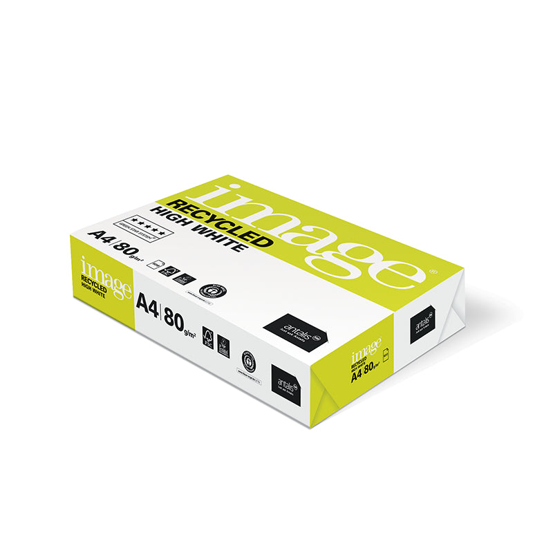Image BA RecycledHW Image BA Recycled HW Recyclingpapier Hochweiss – A4, 80 g/m², 25'000 Blatt