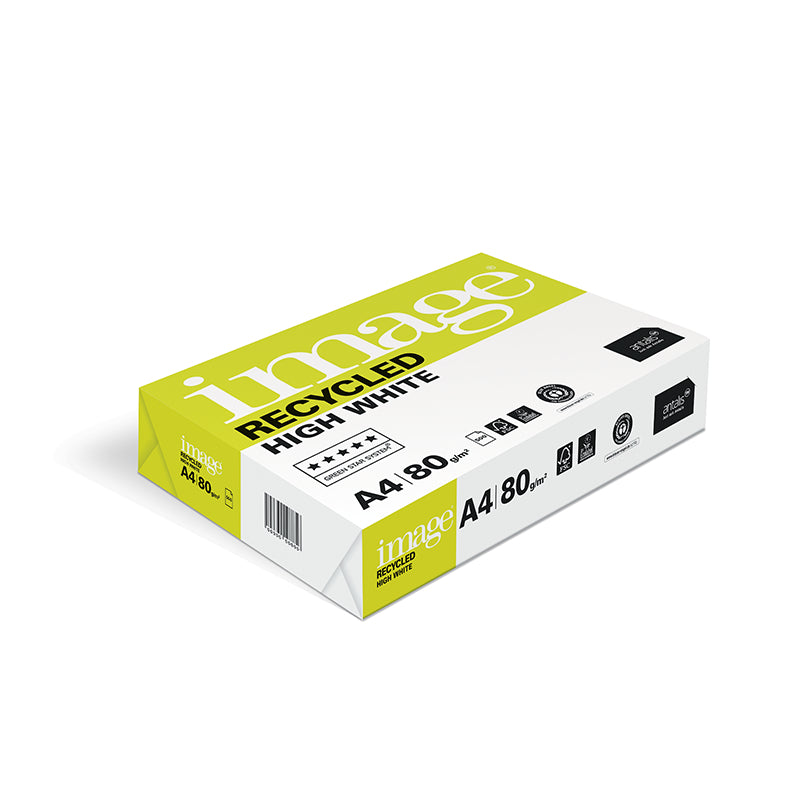 Image BA RecycledHW Image BA Recycled HW Recyclingpapier Hochweiss – A4, 80 g/m², 25'000 Blatt