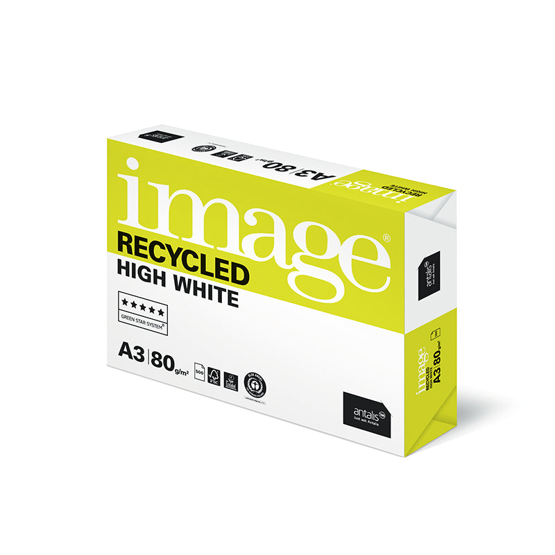 Image barecycledhw Image Kopierpapier – A3, 80 g/m², weiss – Blauer Engel – 50000 Blatt