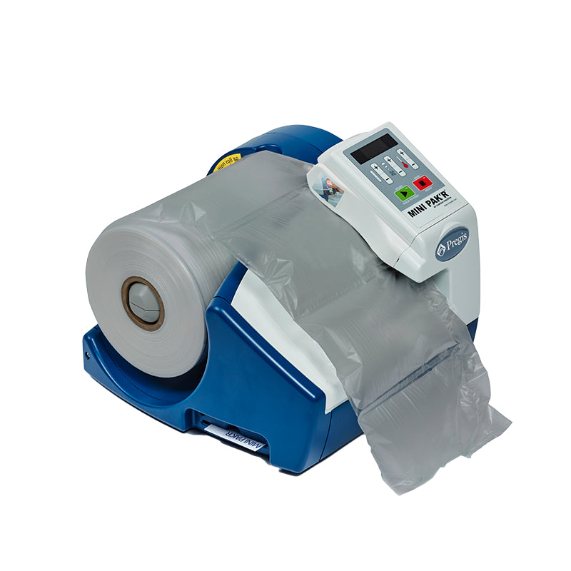 Minipak'r Luftkissenfolie, Cell-O EZ – 200 mm × 425 m – Kissen 200 × 130 mm, 23 µm – PVC, transparent – 2 Rollen
