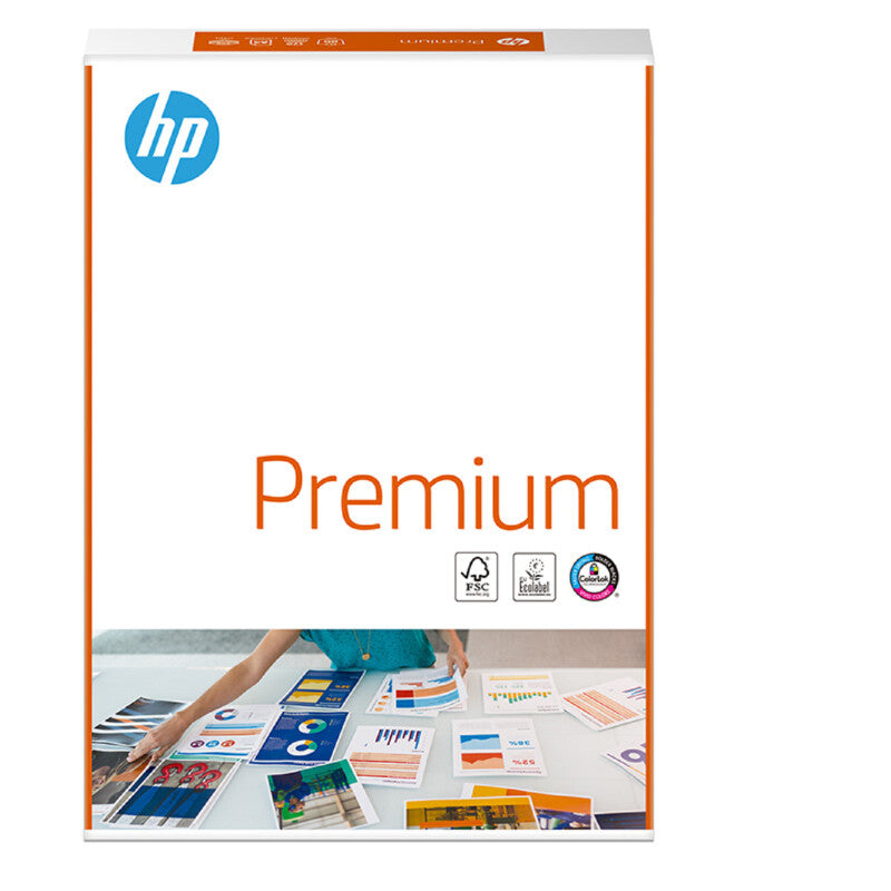 HP Premium Laser-/Farblaserpapier Weiss – A3, 80 g/m², 1'500 Blatt
