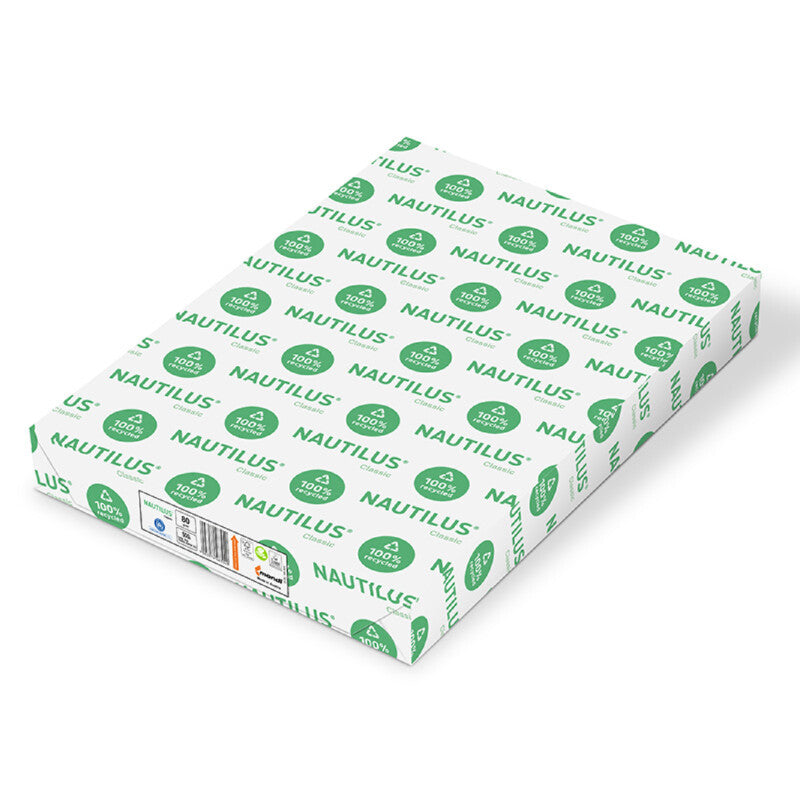 Nautilus Universalpapier, Classic, weiss, SRA3 32 × 45 cm, 160 g/m², recycelt, 250 Bogen, FSC