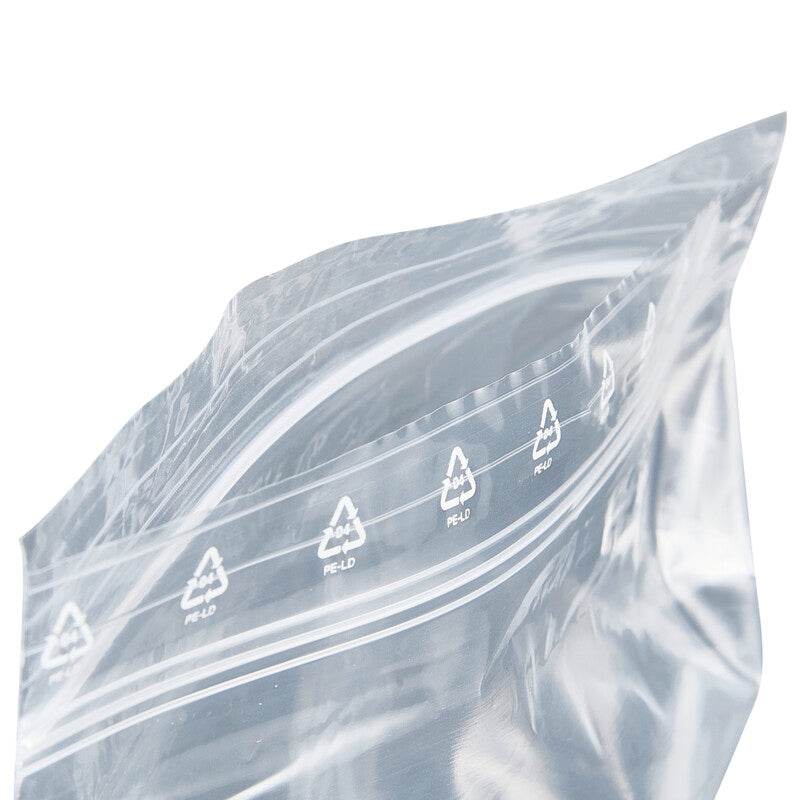 Master'in Druckverschlussbeutel Performance – 220 × 310 mm, 50 µm, transparent – 1'000 Stk.