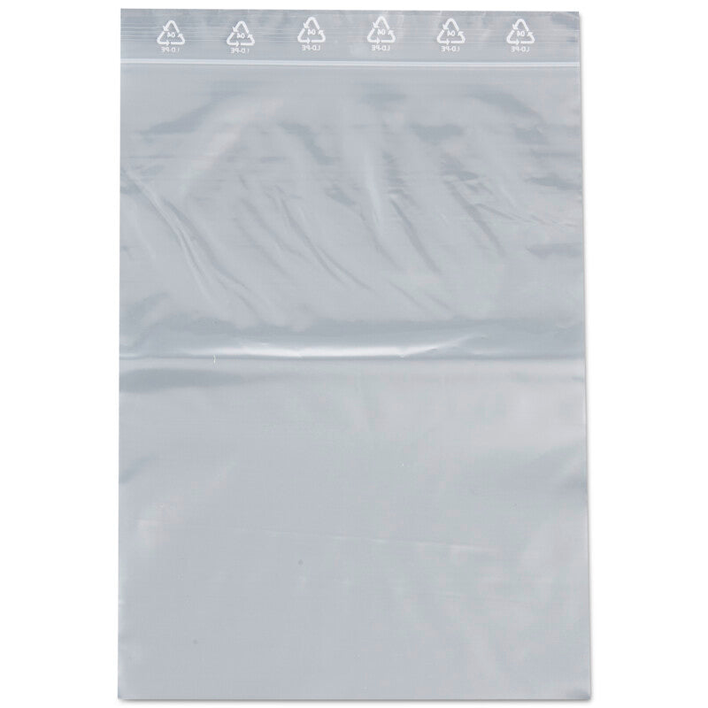 Master'in Druckverschlussbeutel – 120 × 170 mm, 50 µm, transparent, 6'000 Stk.
