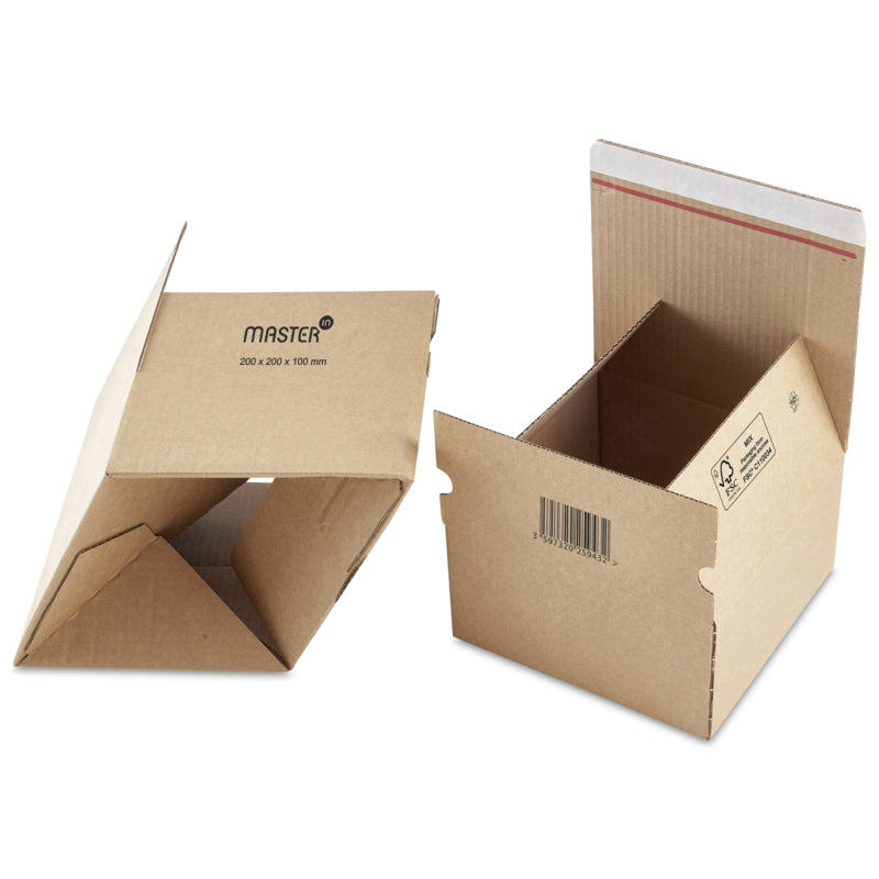 Master'in Performance Versandverpackung, braun – 242 × 165 × 92 mm – 20 Stk.