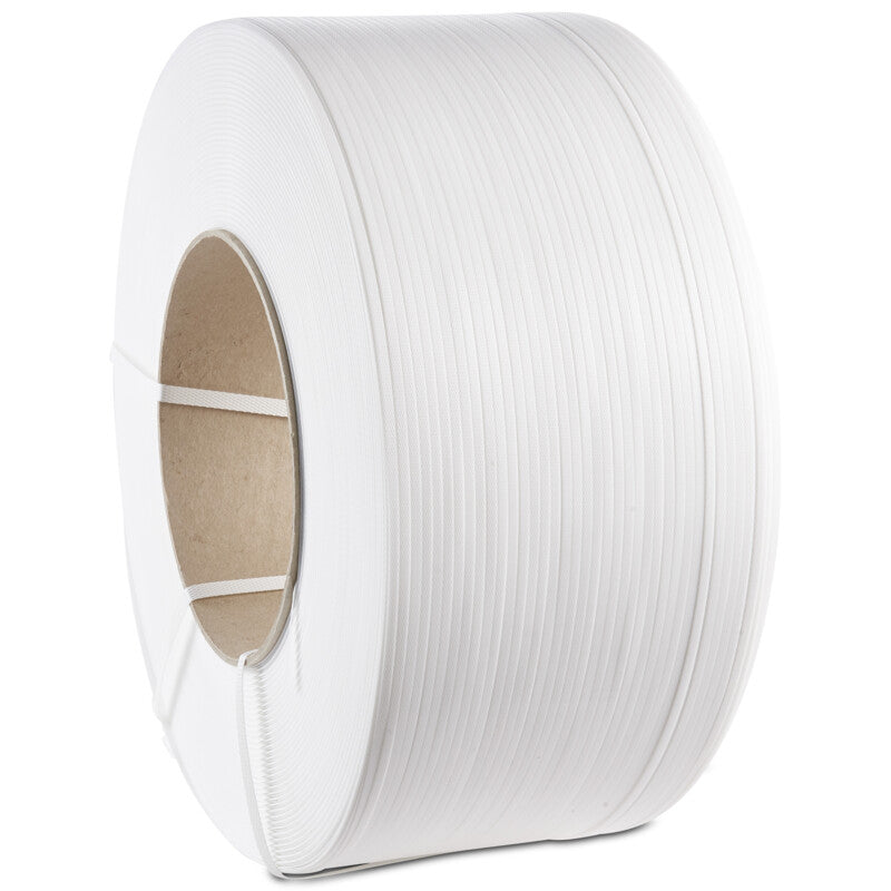 Master'in PP-Umreifungsband – 12 mm × 0,550 mm × 3000 m, Kern-Ø 200 mm, schwarz – 2 Rollen