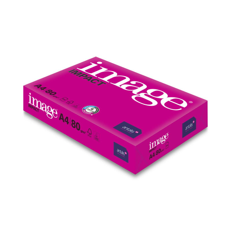 Image Impact Kopierpapier – A4, 80 g/m², Hochweiss – FSC – 50'000 Blatt