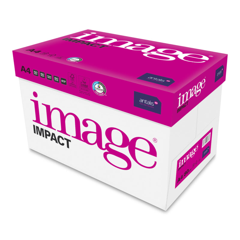 Image Impact Kopierpapier Hochweiss – A4, 80 g/m², 2'500 Blatt