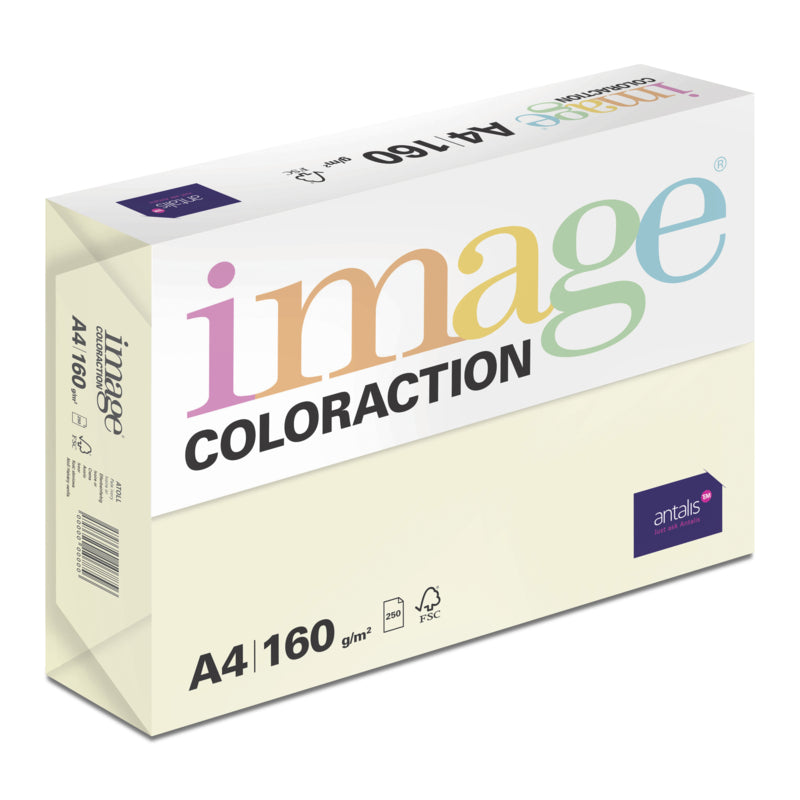 Image Coloraction Farbiges Kopierpapier Hellgrün – A4, 160 g/m², 2'250 Blatt