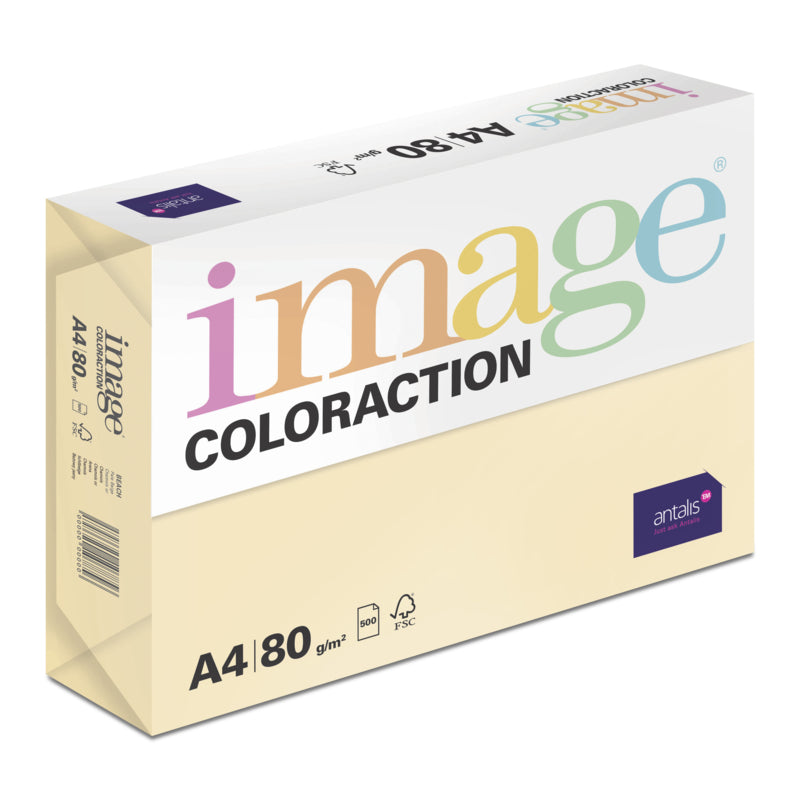 Image Coloraction Farbiges Kopierpapier Dunkelgelb – A4, 80 g/m², 2'500 Blatt