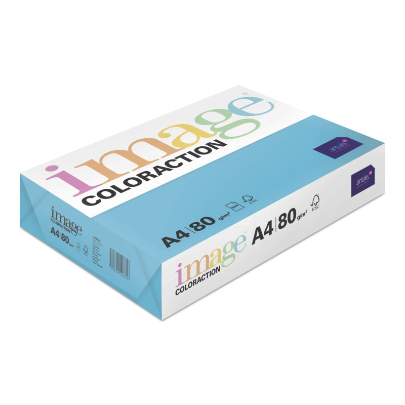 Image Coloraction Farbiges Kopierpapier Königsblau – A4, 80 g/m², 2'500 Blatt