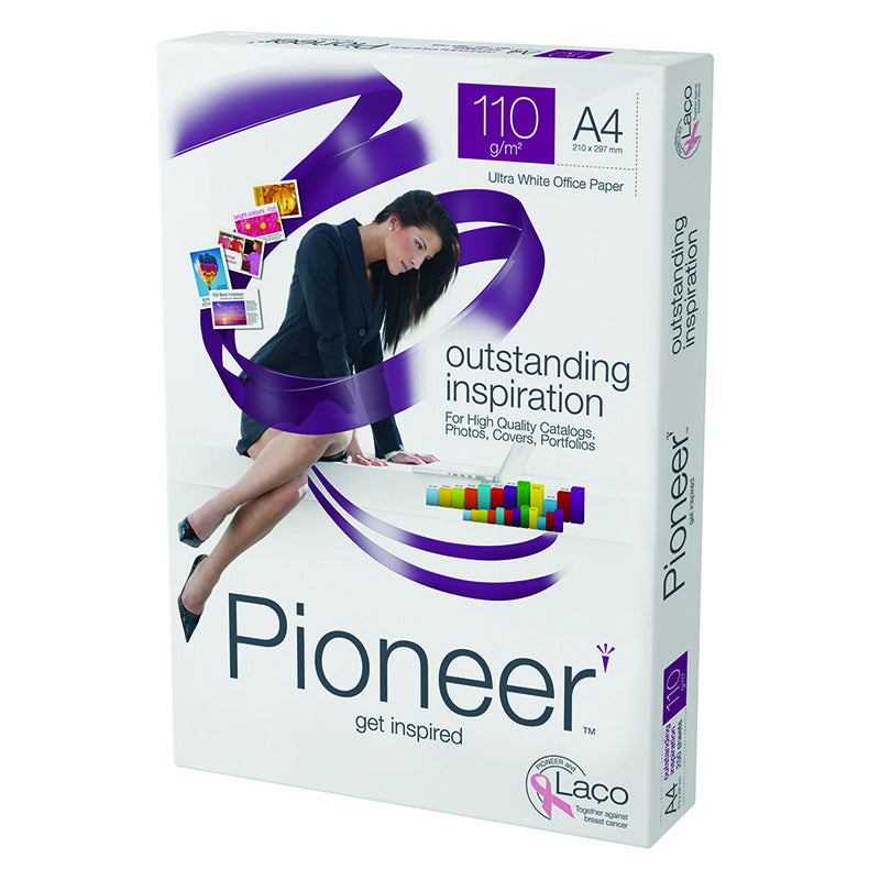 Pioneer Büropapier Kopierpapier weiss – A4, 80 g/m², 50'000 Blatt