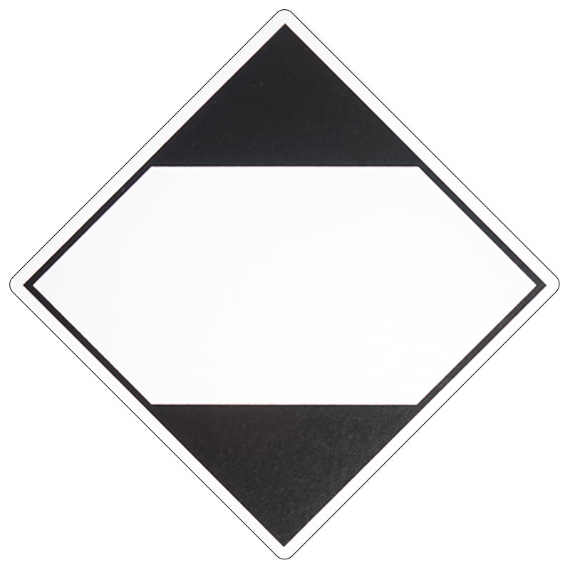 Gefahrgutetiketten Klasse 4 – 100 × 100 mm, Papier, permanent haftend, 1 Rolle