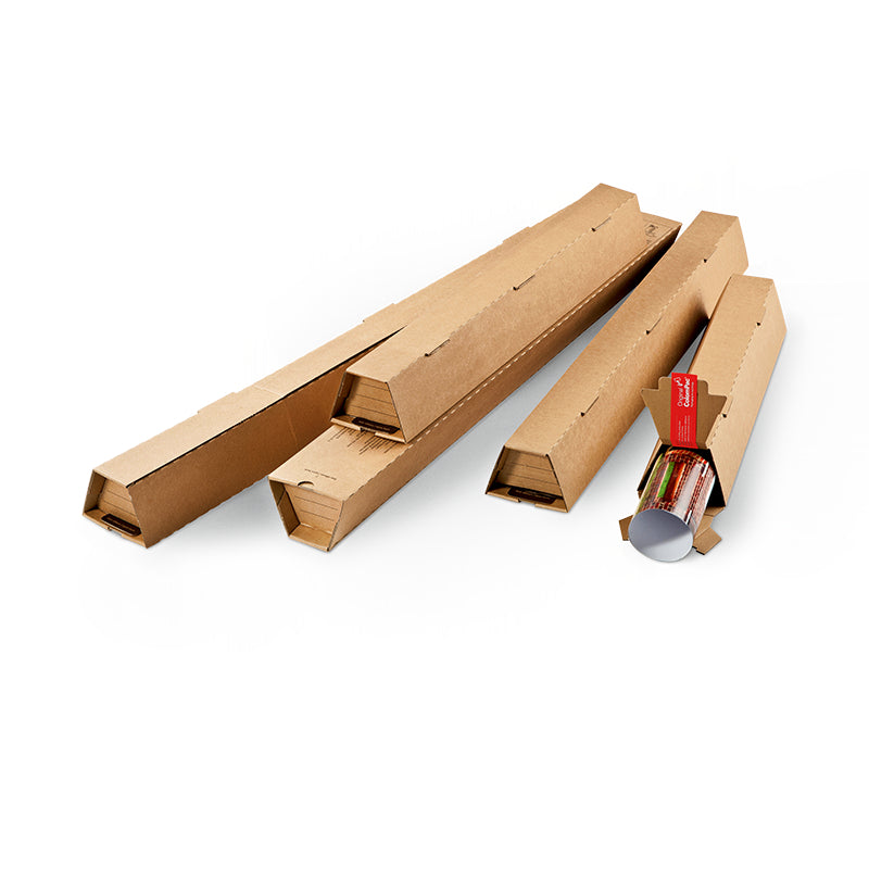 Colompac Trapezverpackung, braun – 105 × 75 × 610 mm – 20 Stk.