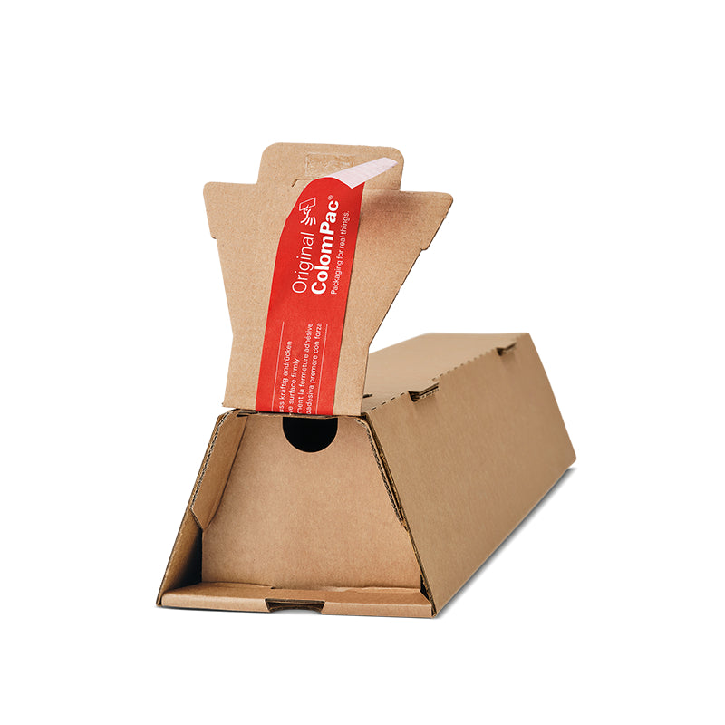 Colompac Trapezverpackung, braun – 105 × 75 × 610 mm – 20 Stk.