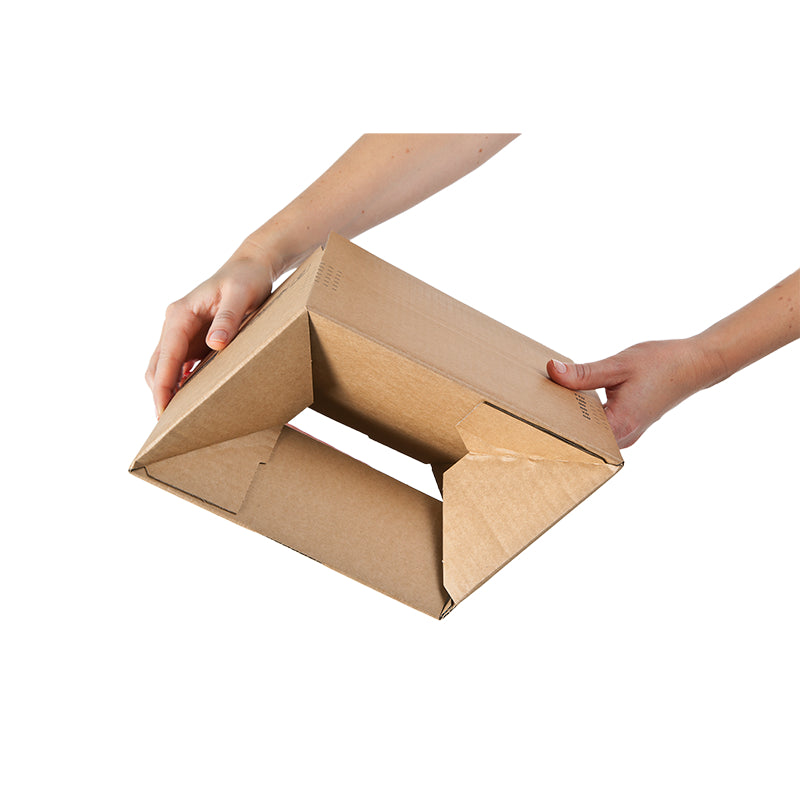 Colompac Eurobox Versandskarton, braun – 150 × 100 × 150 mm – 20 Stk.