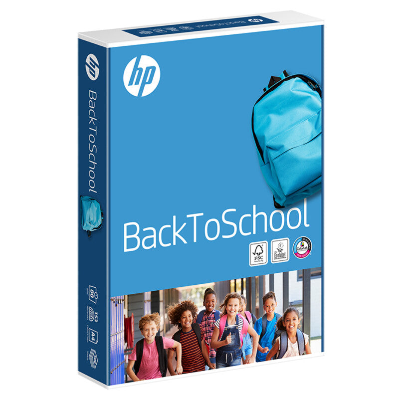 Hp backtoschool HP Kopierpapier – A4, 80 g/m², CIE 153, ECF holzfrei – 2500 Blatt