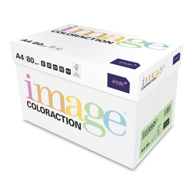 Image Coloraction Farbiges Kopierpapier Intensivgelb – A4, 80 g/m², 2'500 Blatt
