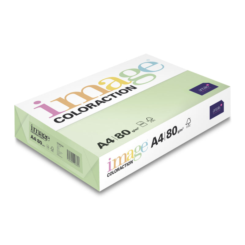 Image Coloraction Kopierpapier – A4, 80 g/m², Sevilla/Dunkelgelb – FSC – 500 Blatt