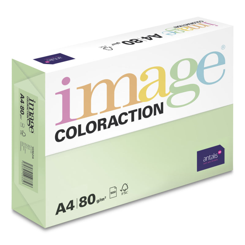 Image Coloraction Kopierpapier – A4, 120 g/m², Gelb – FSC – 250 Blatt