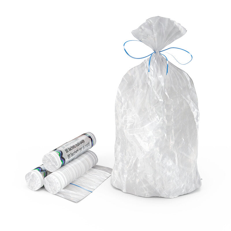 Mehrzweckbeutel Beutel – 320 × 440 mm, 5 µm, LDPE, transparent, Schmalseite offen – 24 Rollen