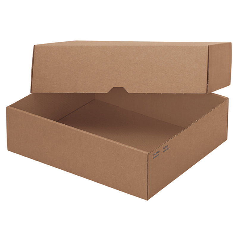 Stulpschachtel braun, 1-wellig – 240 × 120 × 60 mm – 100 Stk.