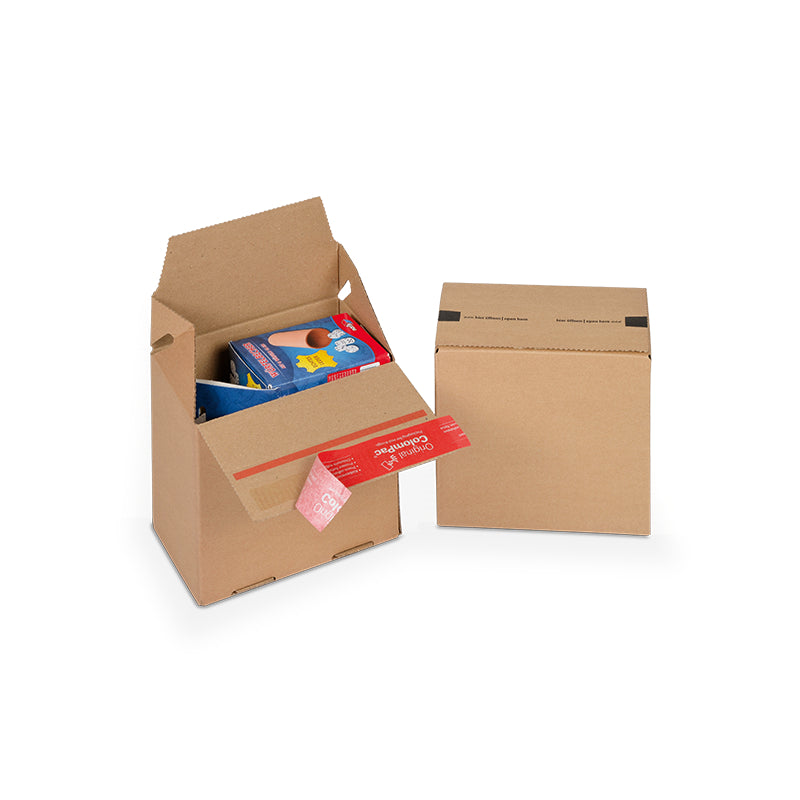 Colompac Eurobox Versandskarton, braun – 150 × 100 × 150 mm – 20 Stk.