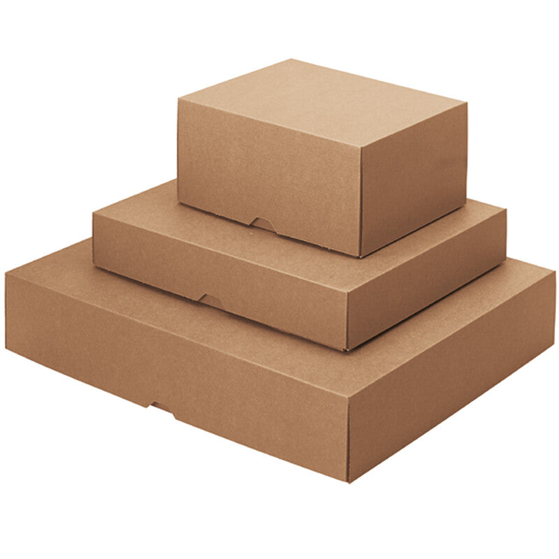 Stulpschachtel Braun – 284 × 218 × 55 mm – 100 Stk.