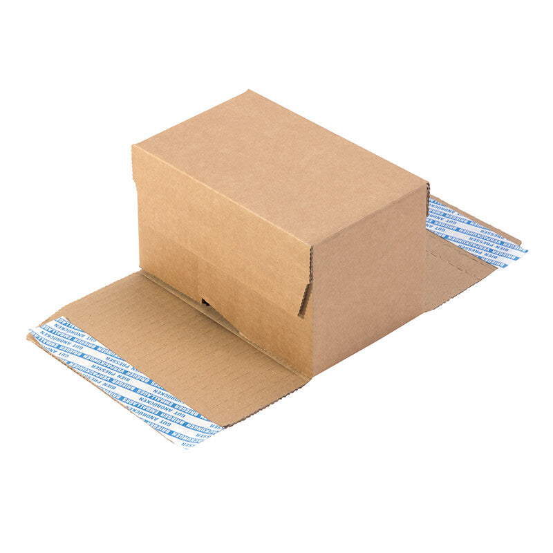 Wellkarton-faltboxe Wellkarton-Faltbox, braun, 2-wellig – 250 × 170 × 120 mm – 25 Stk.