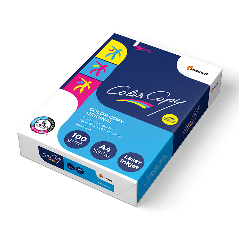 Colorcopy Color Copy Kopierpapier – A4, 100 g/m², Hochweiss – FSC – 100'000 Blatt