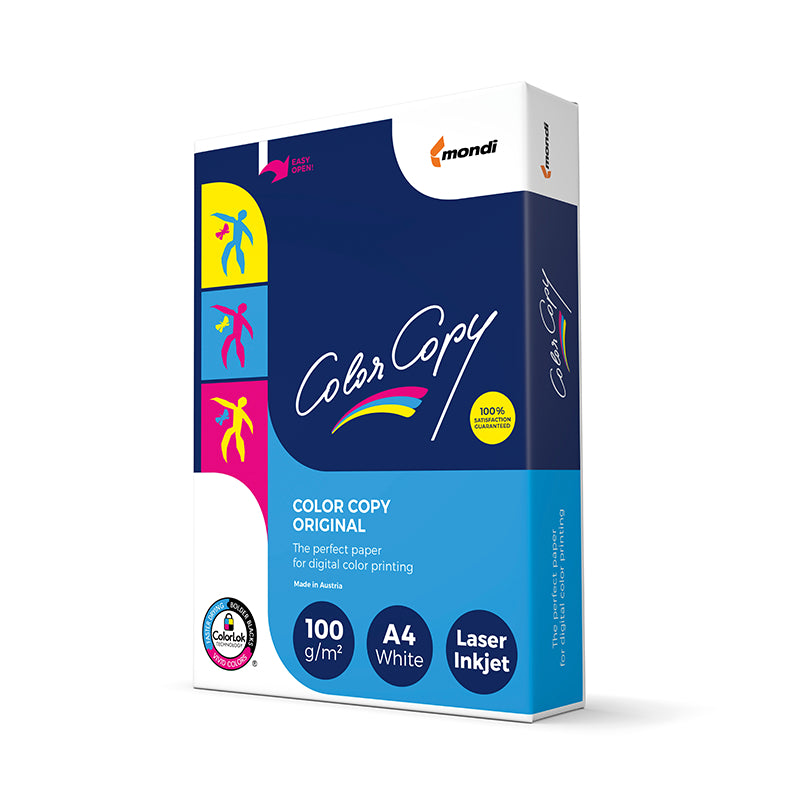 Color Copy Original Kopierpapier seidenmatt weiss – A4, 100 g/m², 25'000 Blatt