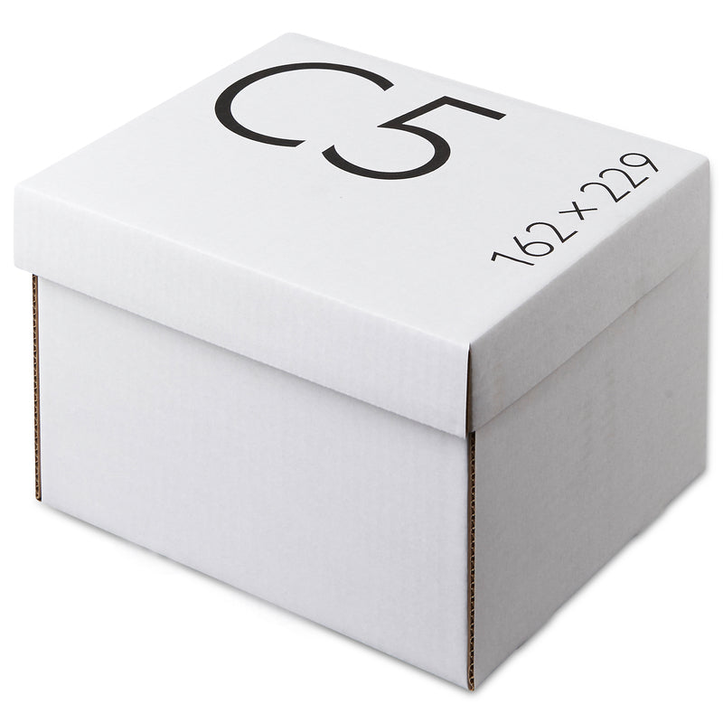 Curious Couvert C5, ohne Fenster, Goya White, 135 g/m², Kreativpapier, matt, Curious Matter – 50 Stk.