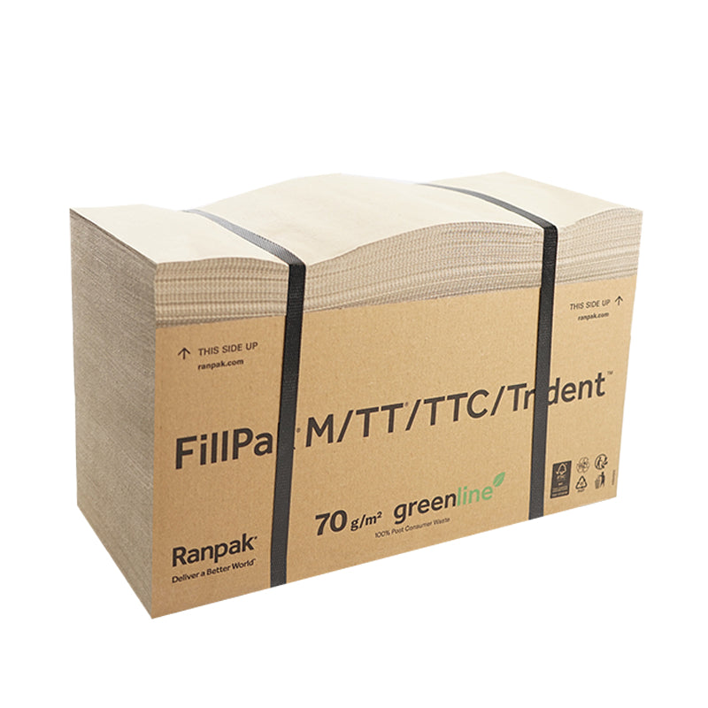 Fillpak Packpapier (Kraftpapier) 70 g/m², 38,1 cm × 360 m, Grau, 1 Rolle, FSC Mix