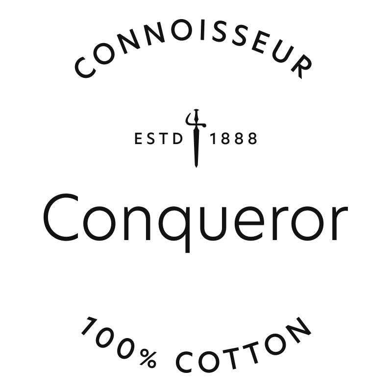 Conqueror Couvert 130 × 195 mm, ohne Fenster, soft white, 100 % Baumwolle, Connoisseur Rag – 250 Stk.