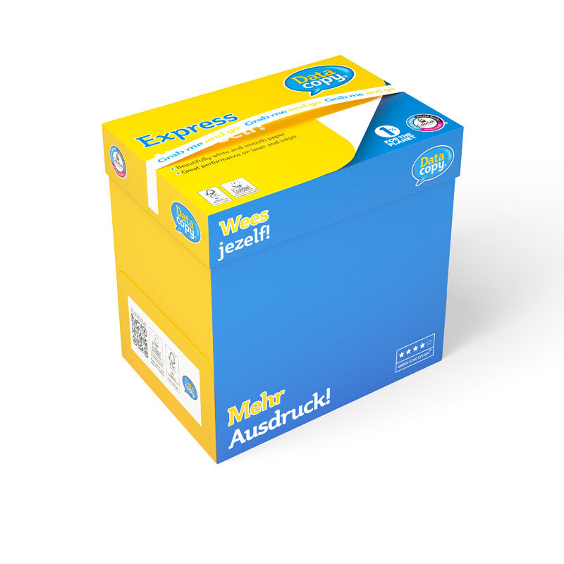 Data Copy Premium Kopierpapier Weiss – A4, 100 g/m², 4-fach gelocht, 2'500 Blatt