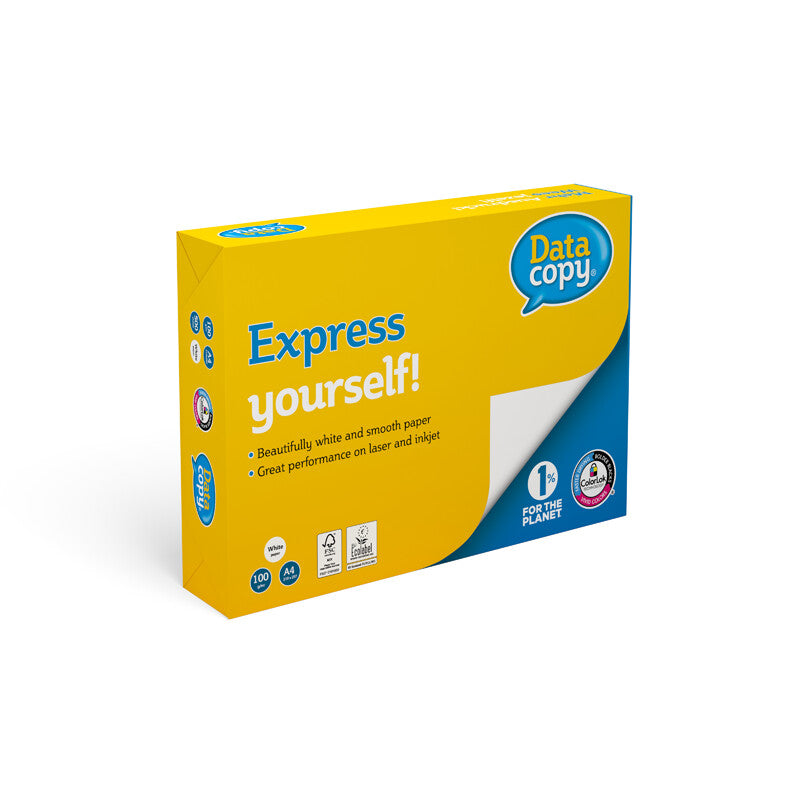 Data Copy Premium Kopierpapier Weiss – A4, 100 g/m², 4-fach gelocht, 2'500 Blatt
