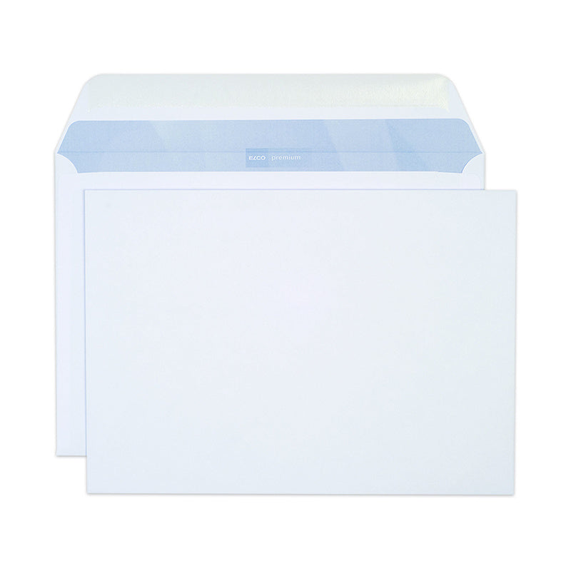 Elco Couvert C4, ohne Fenster, nassklebend, hochweiss, 120 g/m² – 250 Stk.