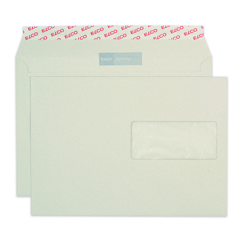 Elco Couvert C5, Fenster rechts, recyclingweiss – 500 Stk.