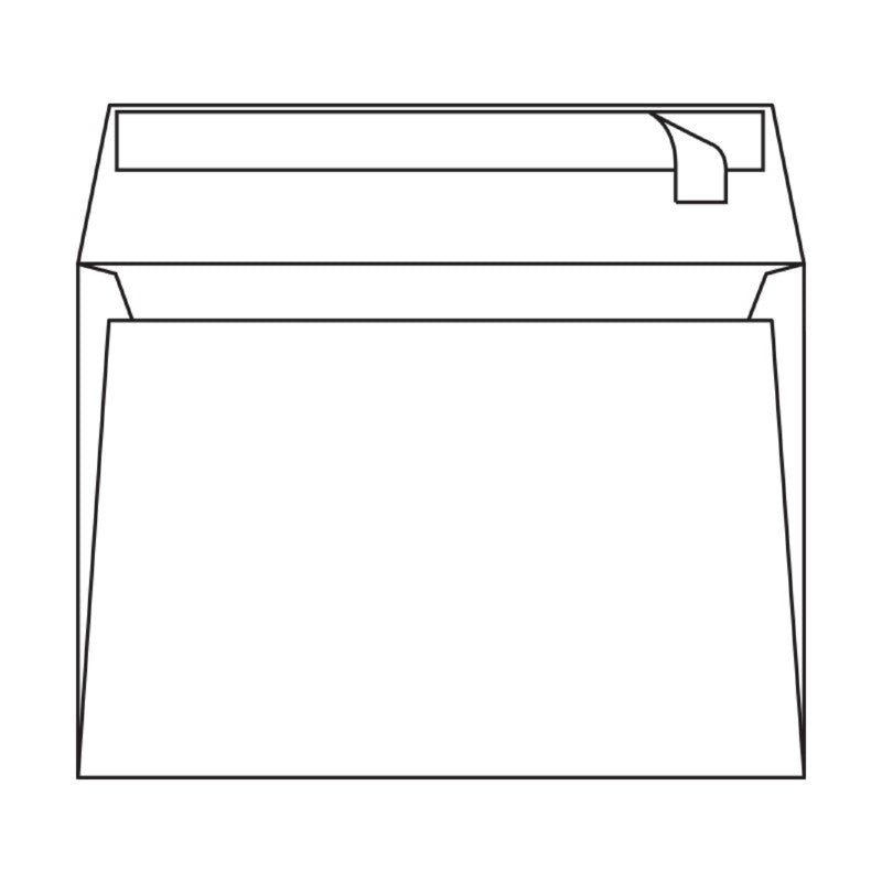 Conqueror Couvert C6, ohne Fenster, hochweiss, 120 g/m², Wove – 500 Stk.