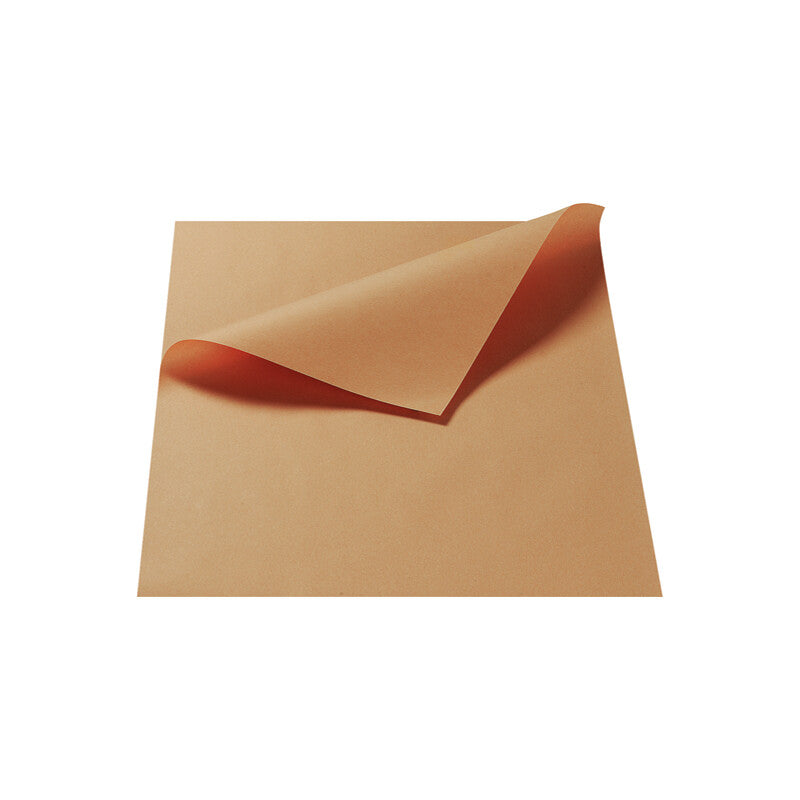 Eurokraft Packpapier (Kraftpapier), 100 g/m², 100 × 150 cm, Braun – 25 kg