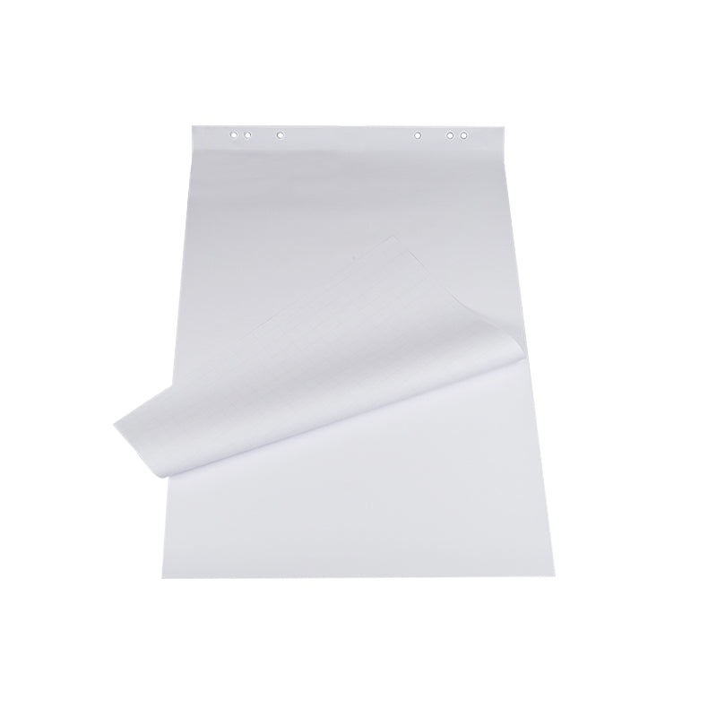 Flip chart-blocks 6 xgelochtperfo Flipchartblock kariert – 68 × 99 cm, 20 Blatt, 5er Pack, 80 g/m², 6‑fach Lochung