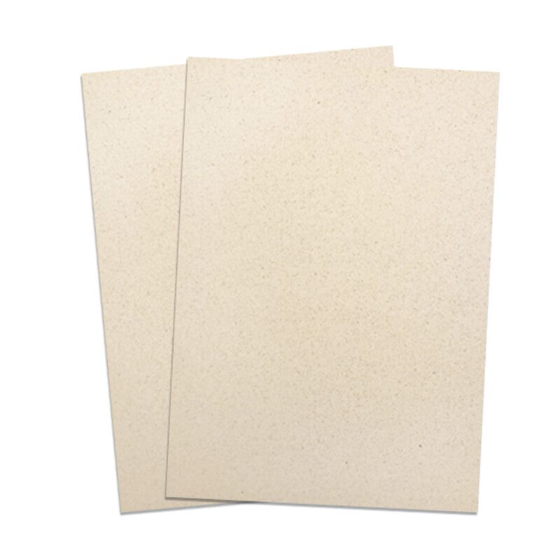 Graspapier Designpapier Natur – 720 × 1020 mm, 300 g/m², 50 Blatt