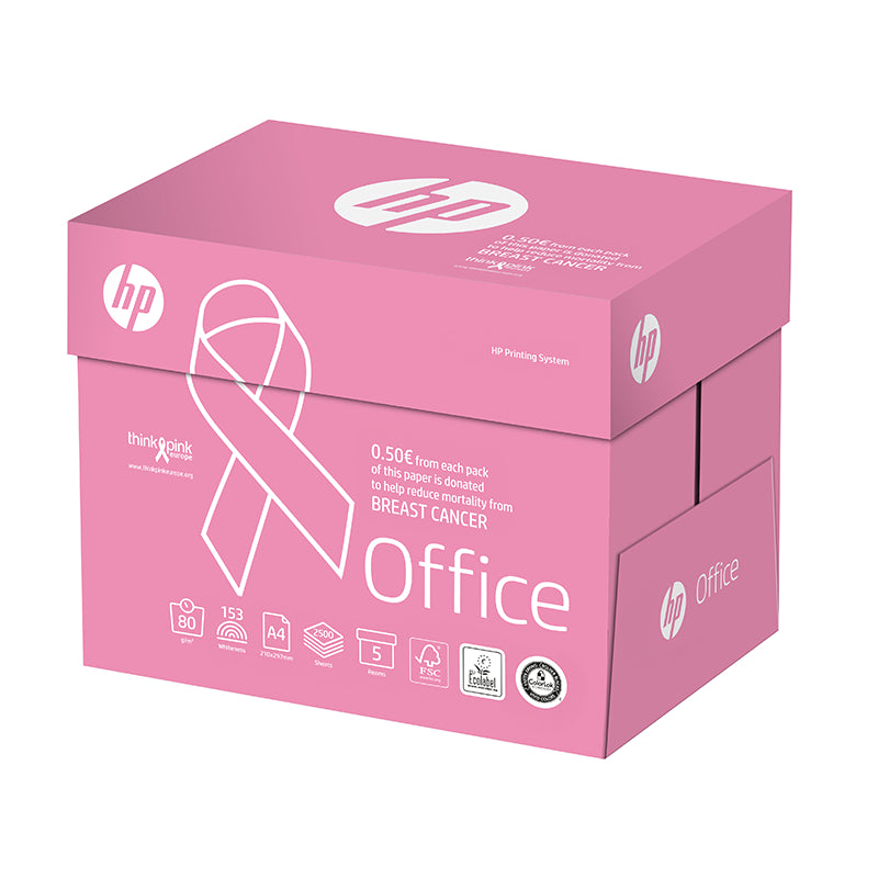 HP Pink Ream Kopierpapier Weiss – A4, 80 g/m², 2500 Blatt