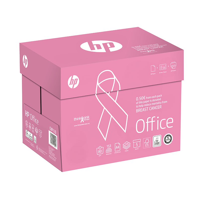 HP Pink Ream Kopierpapier Weiss – A4, 80 g/m², 2500 Blatt