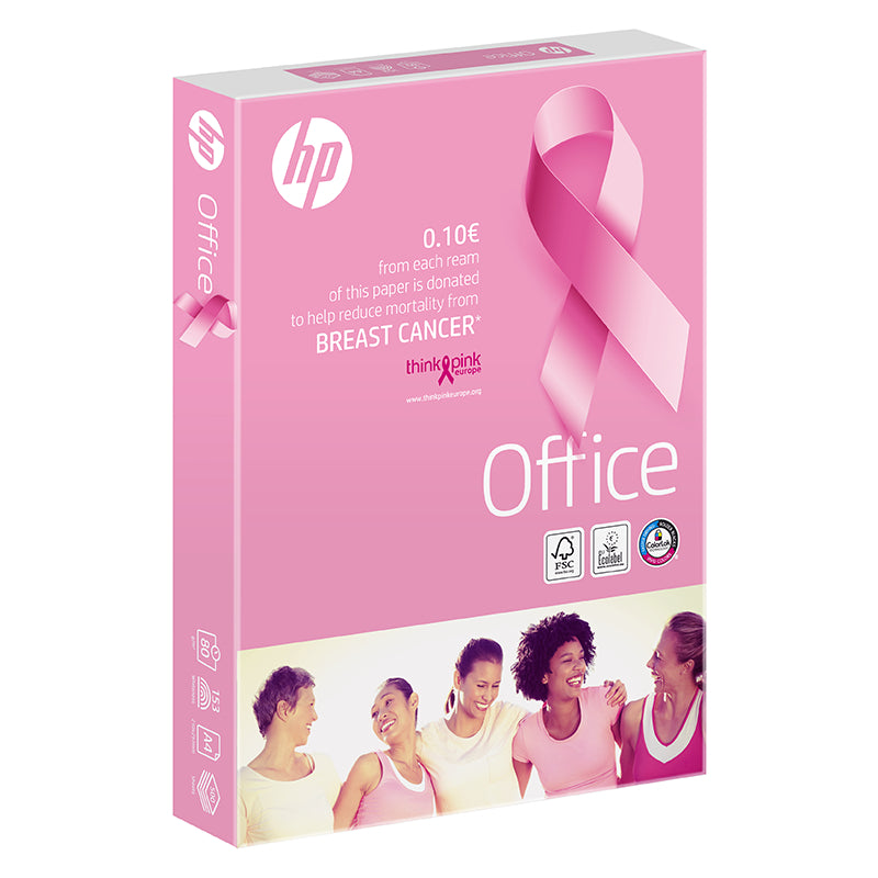 HP Pink Ream Kopierpapier Weiss – A4, 80 g/m², 1/2 Palette à 60'000 Blatt