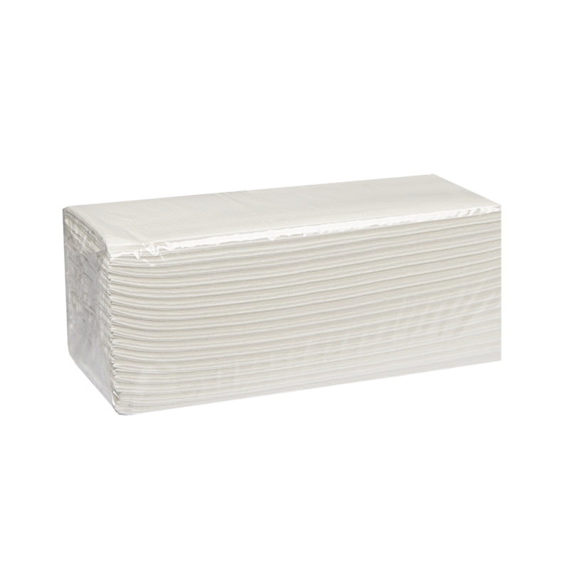 Falthandtücher Falthandtuch – C-Falz, 2-lagig, Zellstoff, Weiss, 230 × 310 mm, 24×150 Stk. (Total 3'600 Stück)