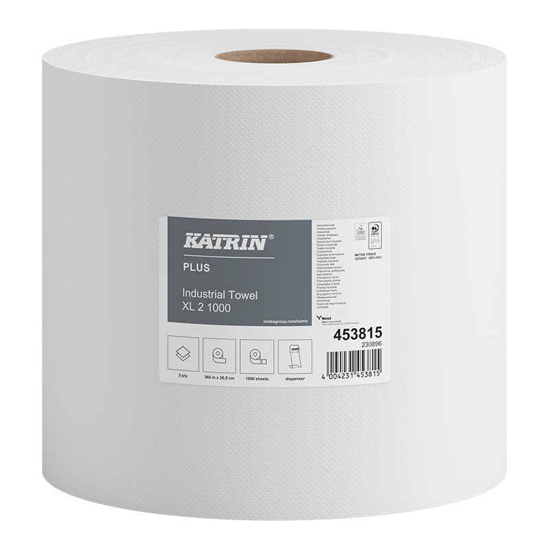 Katrin katrin Katrin Industrietücher, weiss, 26,5 × 36 cm, 42 Rollen